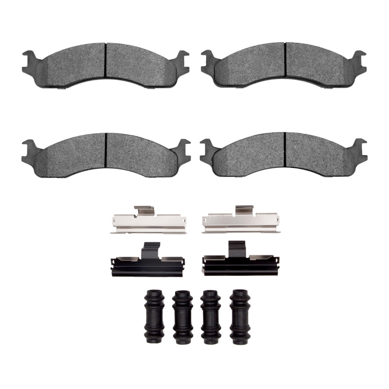 Ford E-350 Econoline Brake Pads - Front - R1 Concepts - Semi Met - `95-`07 Ford E-350 Econoline Brake Pads - Front - R1 Concepts - Semi Met - `95-`07